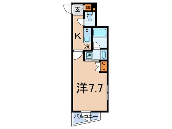 ジオエント大塚の物件間取画像